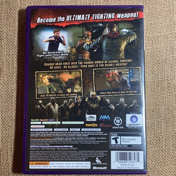 Fighters Uncaged (Microsoft Xbox 360, 2010) - Picture 2 of 6